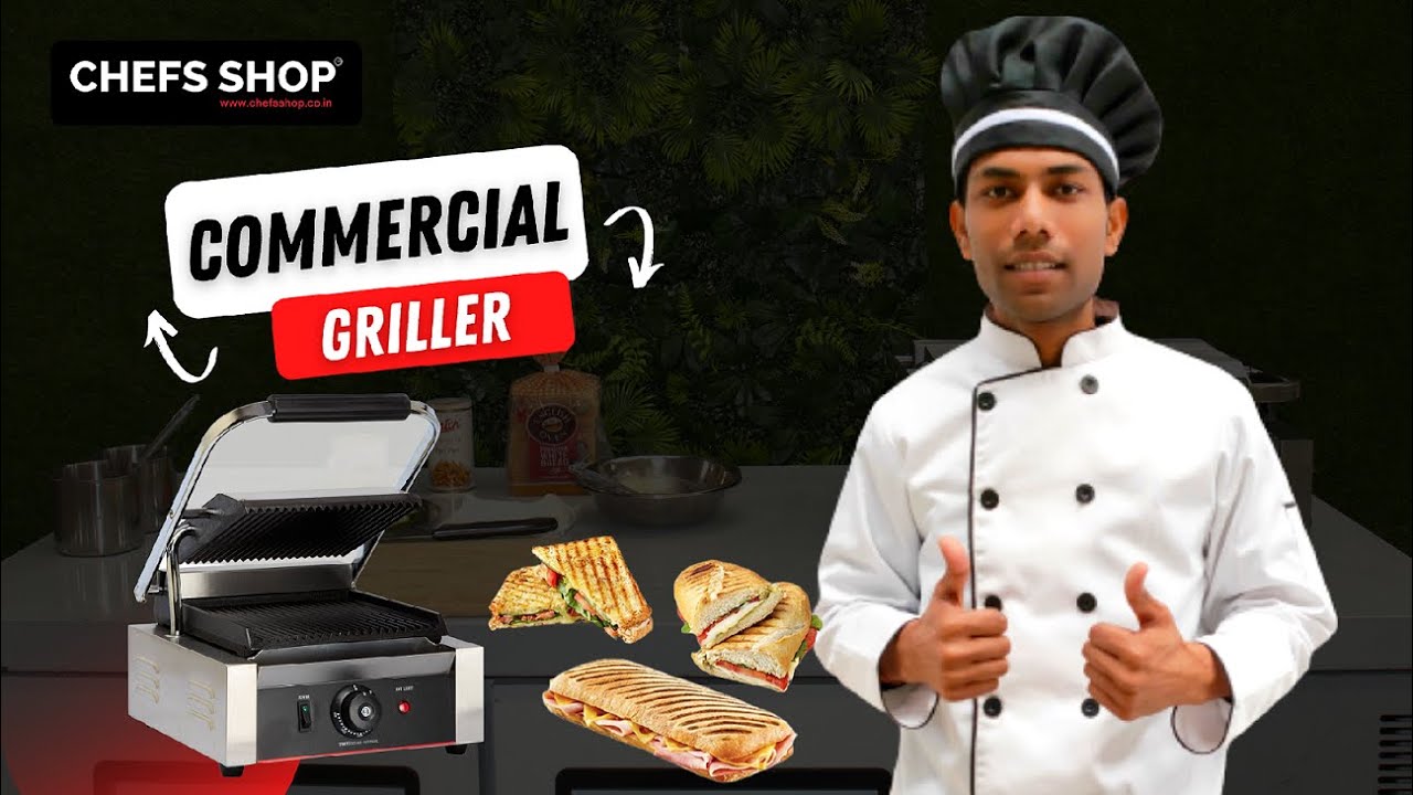 Commercial Sandwich Griller Machine | Live Demo