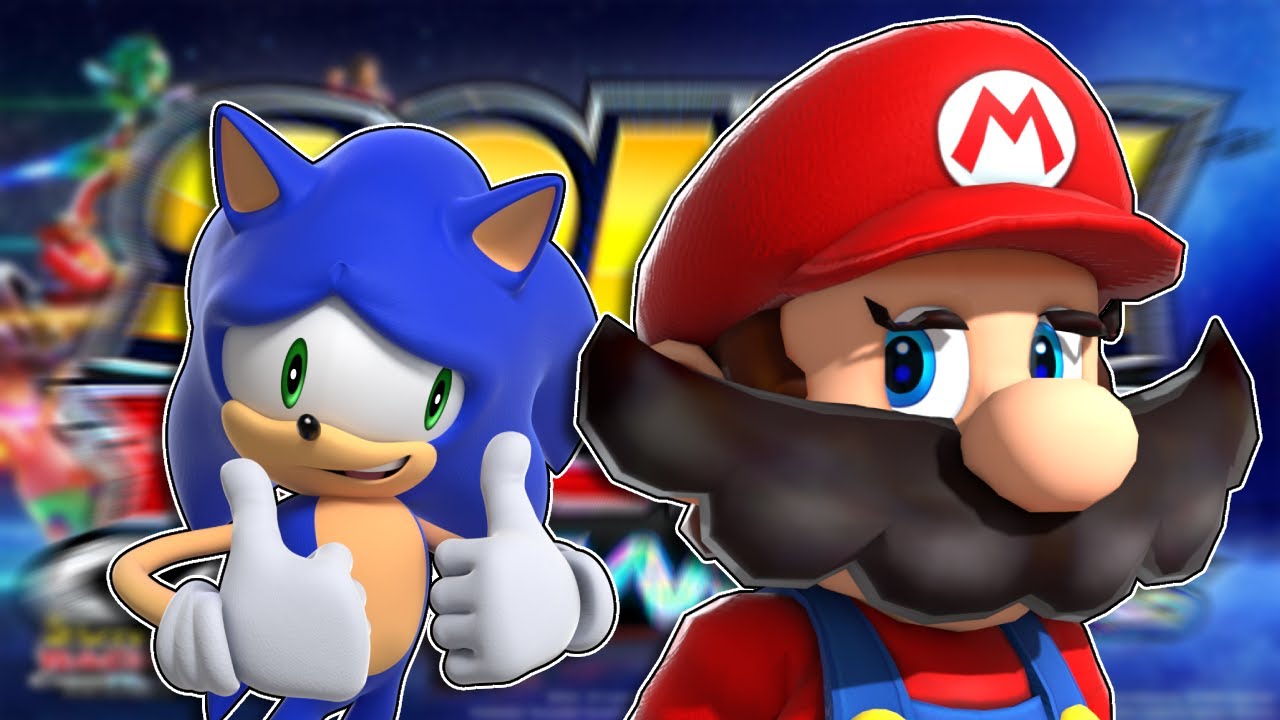 Mario Plays: SONIC RACING CROSSWORLDS!! (Full)