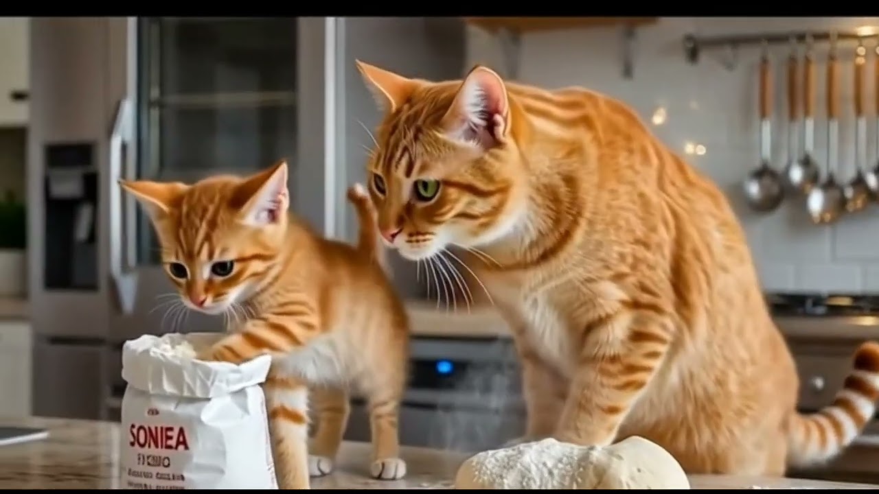 No Money, No Help… Mama Cat Still Made This for Her Kittens 😢🐾
