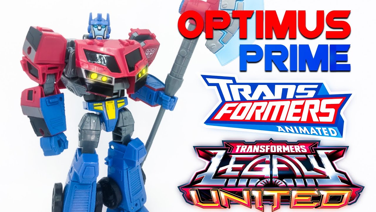 Обзор на фигурку TRANSFORMERS LEGACY UNITED ANIMATED UNIVERSE - OPTIMUS PRIME