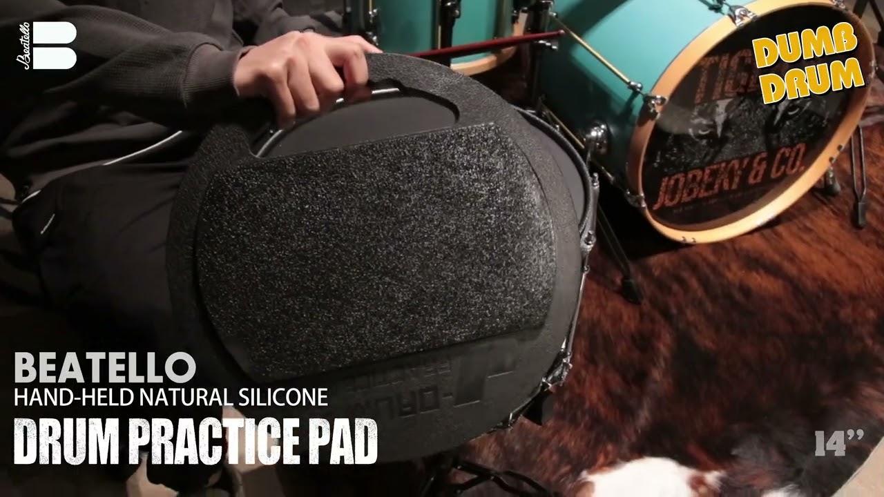 14" Silent Silicone Practice Pad Ring