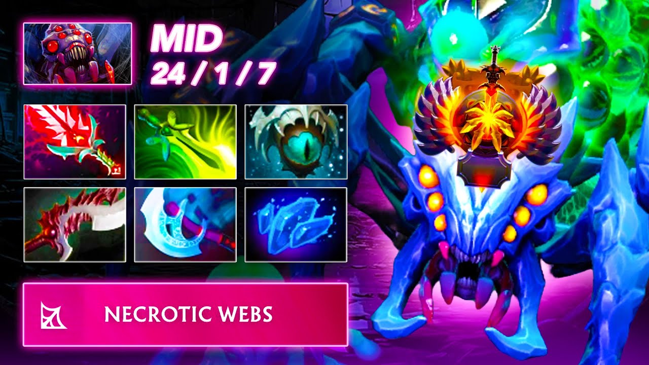 [7.39C] ABSOLUTELY BROKEN 🩸 Broodmother MID | Full Gameplay Dota Class