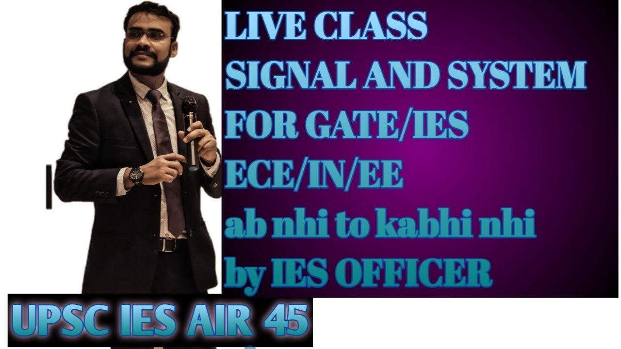 LIVE class for GATE and ESE 2021 prelims by IES OFFICER