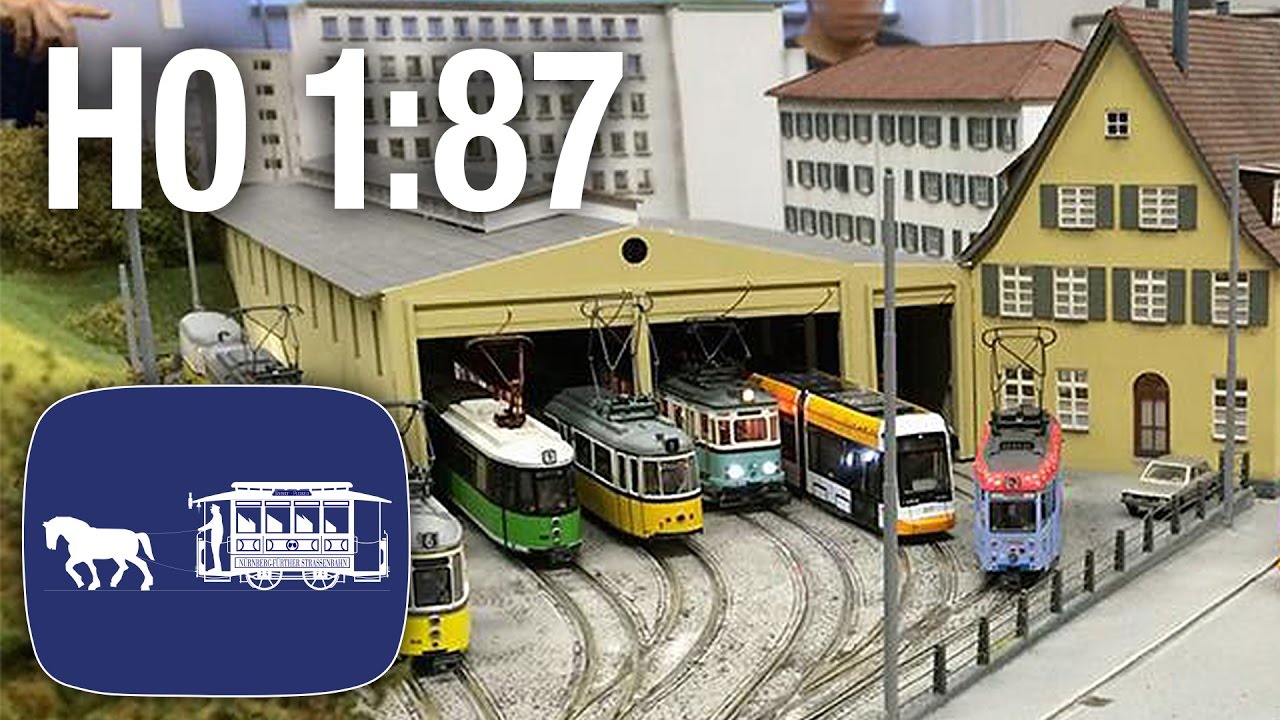 Modellstraßenbahnausstellung 2016 | Historisches Straßenbahndepot St Peter | #sfnbgTV