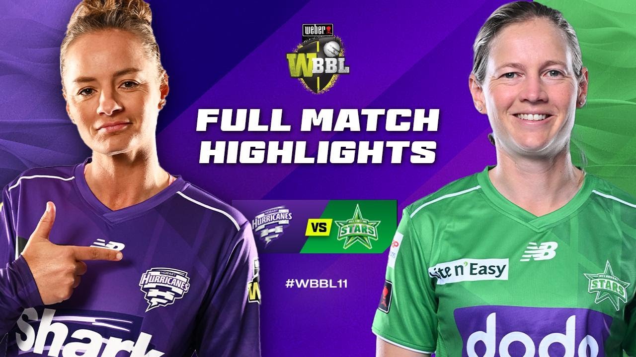 Hobart Hurricanes vs Melbourne Stars Match Highlights | #WBBL11