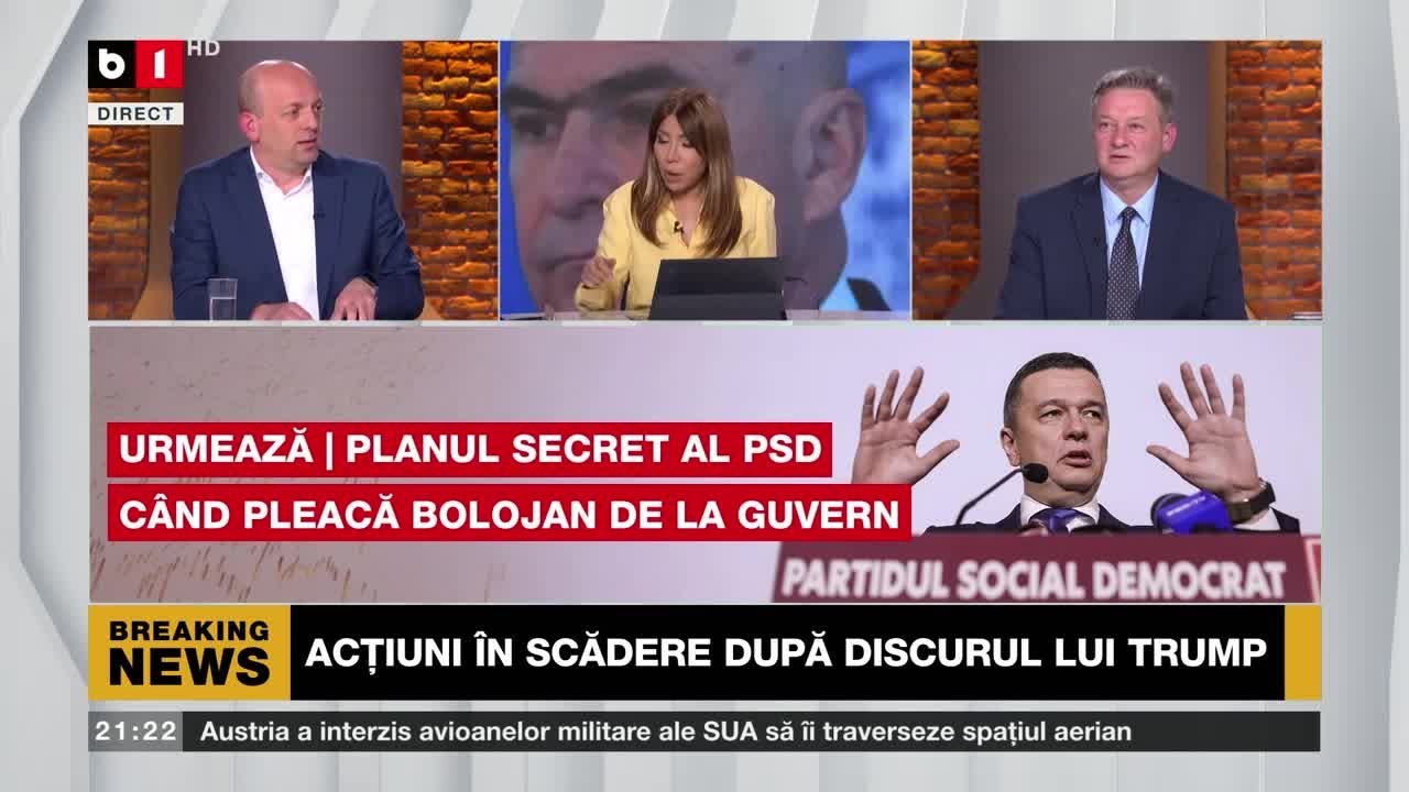 NEWS PASS.ZIUA 34. TRUMP OSCILEAZĂ &Icirc;NTRE RĂZBOI ȘI PACE/PSD &Icirc;I DĂ 72 DE ORE LUI BOLOJAN SĂ PLECE.P2