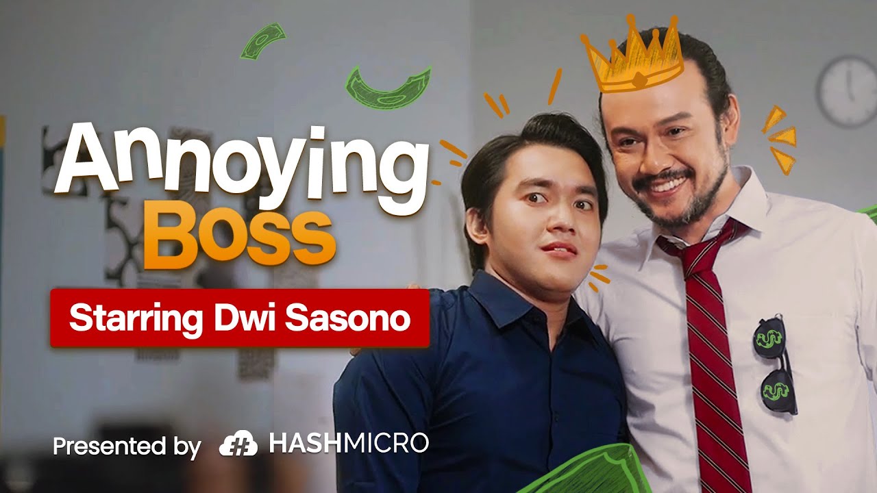 BISA GILA ngadepin bos kocak kayak gini! | Annoying Boss | Presented by HashMicro