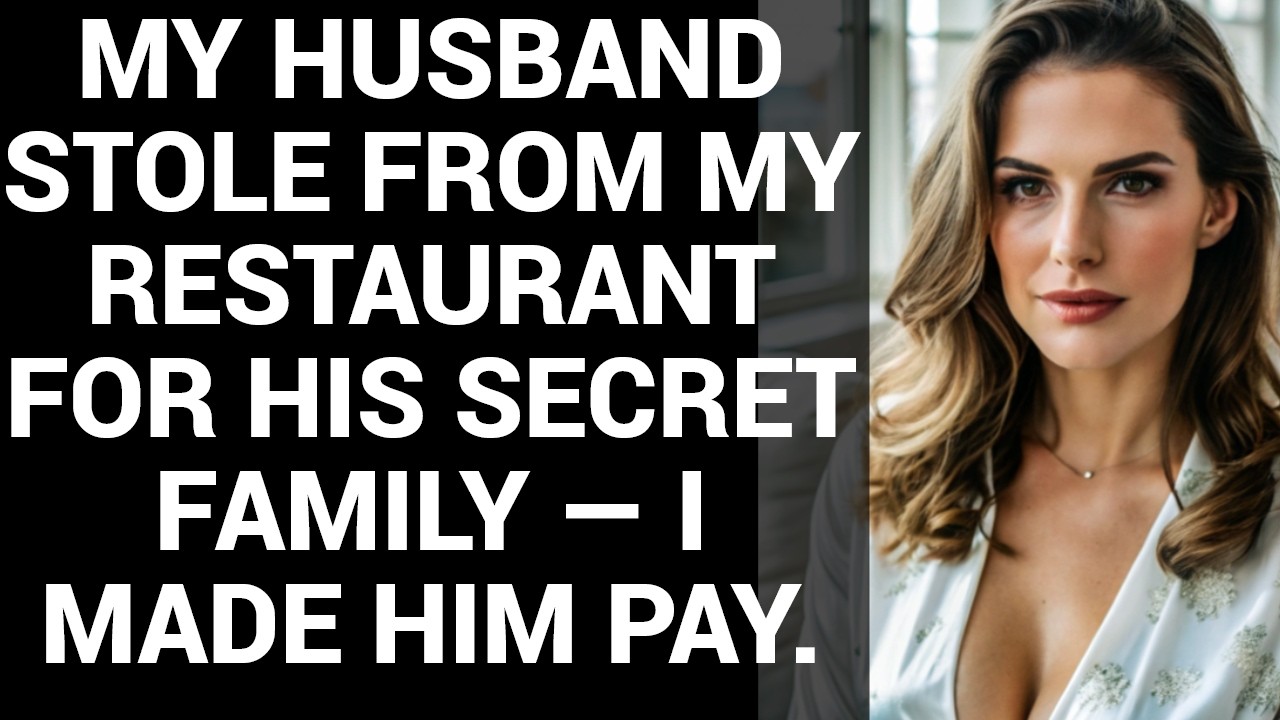 My husband stole from my restaurant for his secret family — I made him pay.