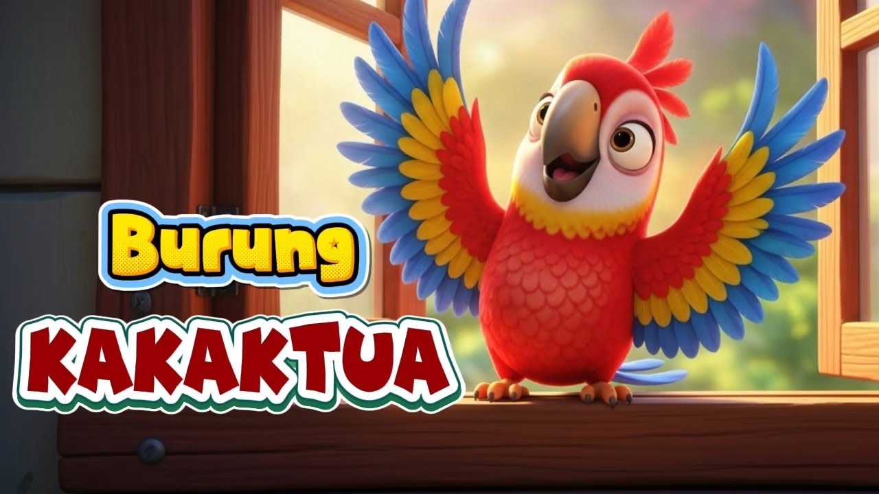 Lagu Burung Kakaktua - Lagu Anak & Balita | Lagu Anak Ceria Edukatif Terbaru Populer