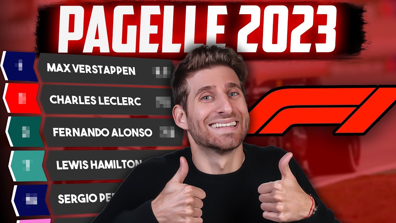 i PAGELLONI DI FINE STAGIONE! - Formula 1 2023