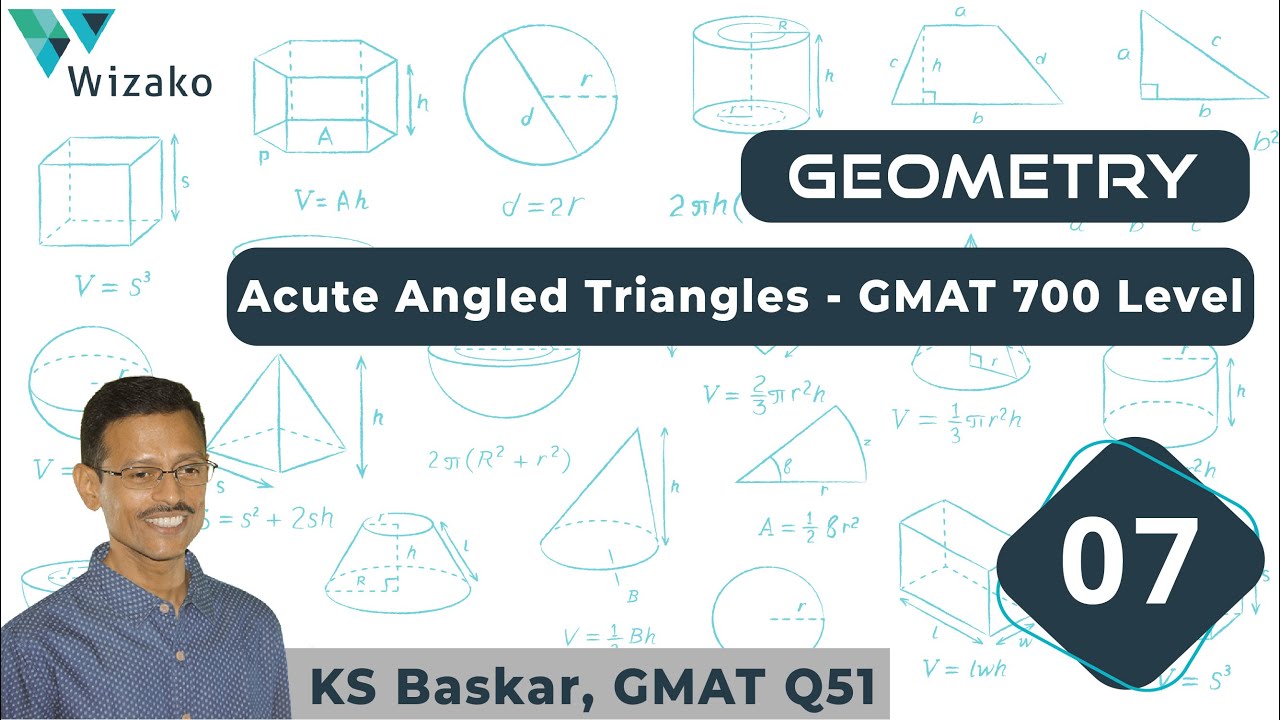 Acute Angled Triangles - Properties | GMAT 700 Level Geometry Question