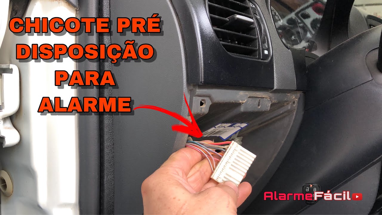 Chicote Pré Disposição Para Alarme Fiat!