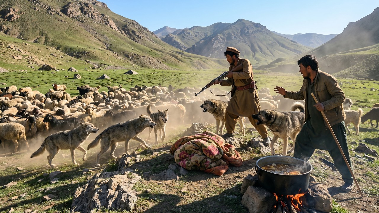 Surviving Shepherd Life in Afghanistan's Wildest Mountains | Real Cooking & Daily Routine