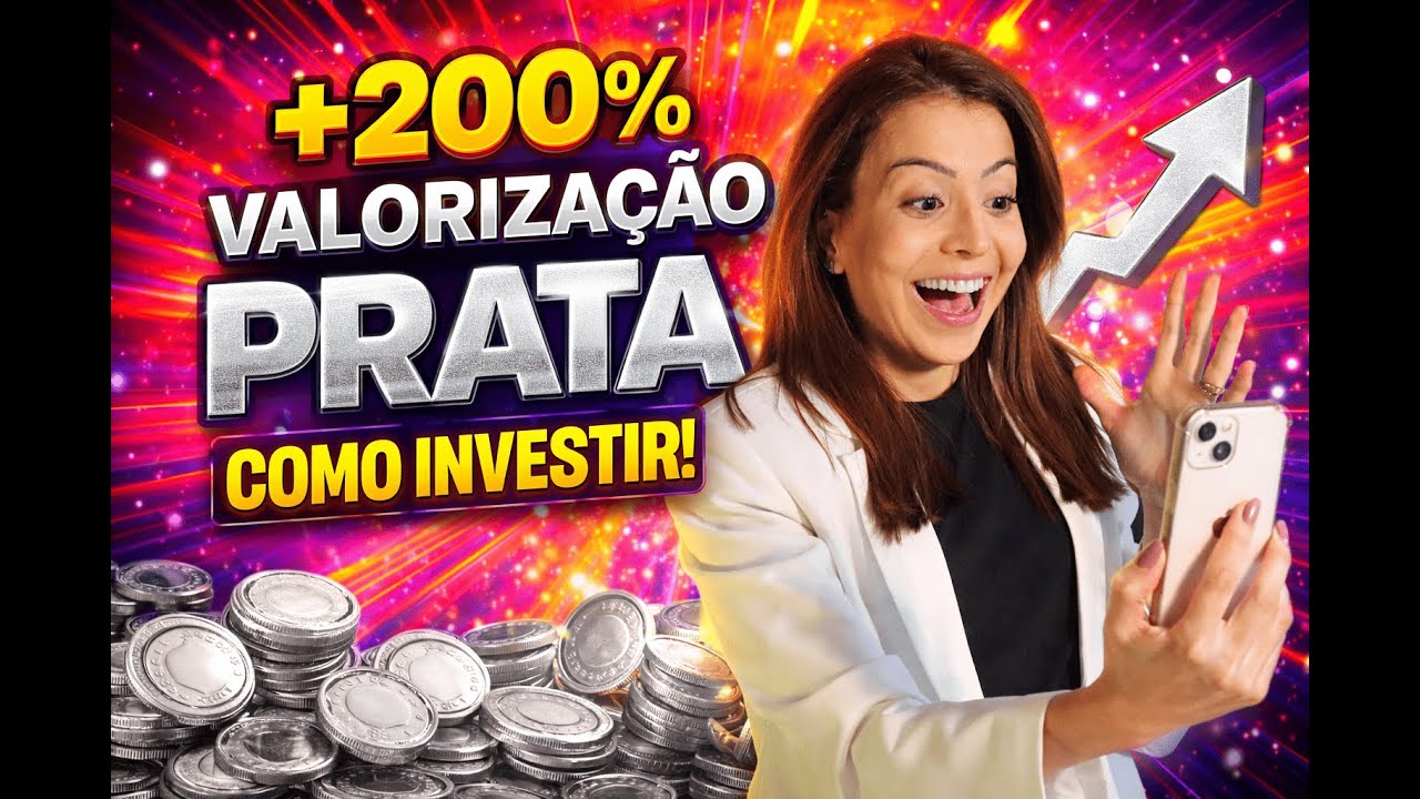 COMO INVESTIR EM PRATA! VALE A PENA EM 2026? MELHOR ETF PARA COMEÇAR!