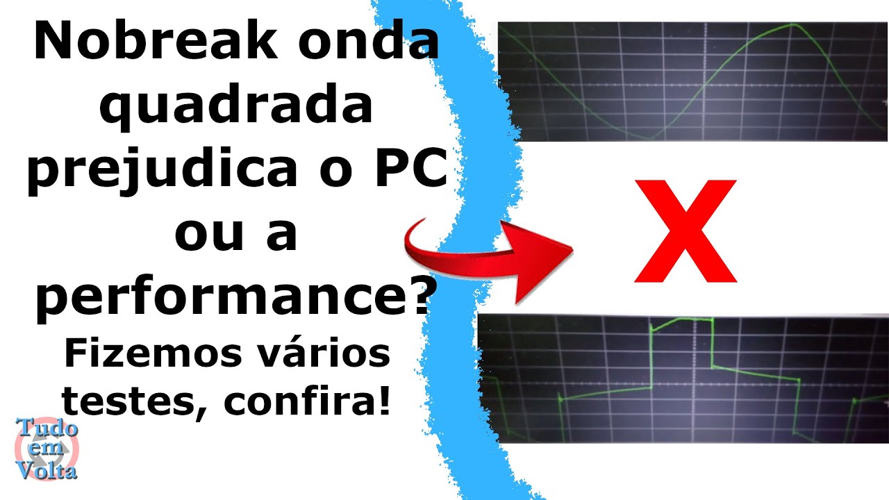 Nobreak n&atilde;o senoidal prejudica o PC? estraga fonte PFC ativo? onda quadrada? desempenho do pc gamer?