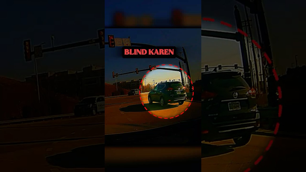 Blind Karen Cop Karma 🚨