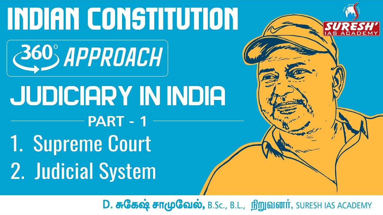 TNPSC | 360°Approach | INDIAN POLITY|JUDICIARY IN INDIA- 01 | English | BY Mr. SUGESH SAMUEL