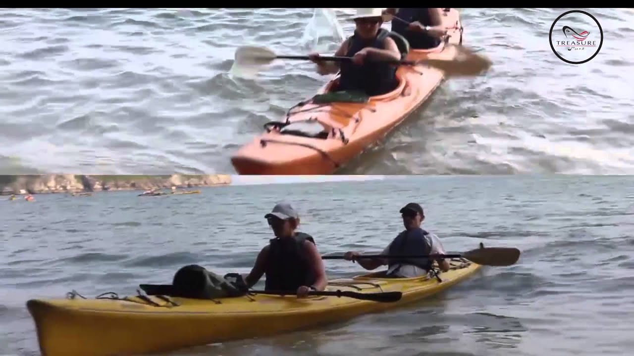 Kayaking aboard the Treasure Junk in Bai Tu Long Bay