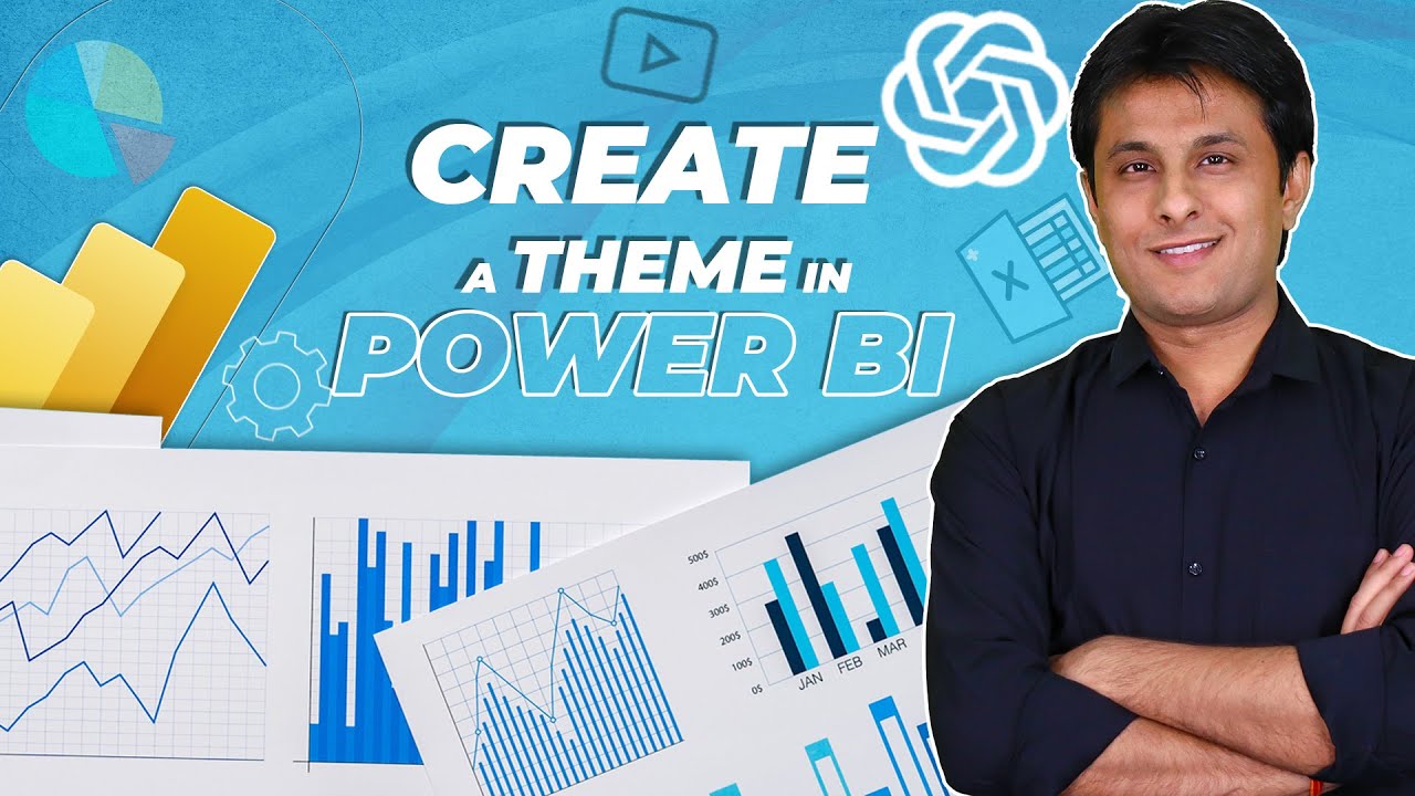 Создание темы панели мониторинга Power BI с использованием Chat GPT | @PavanLalwani