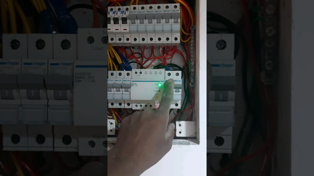 MCBs connection with ACCL 👌👌