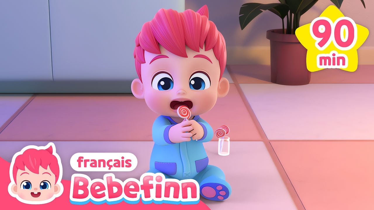 Chanson Johny Johny Oui Papa en français | +Comptines | Bebefinn français👶Chansons pour Enfants