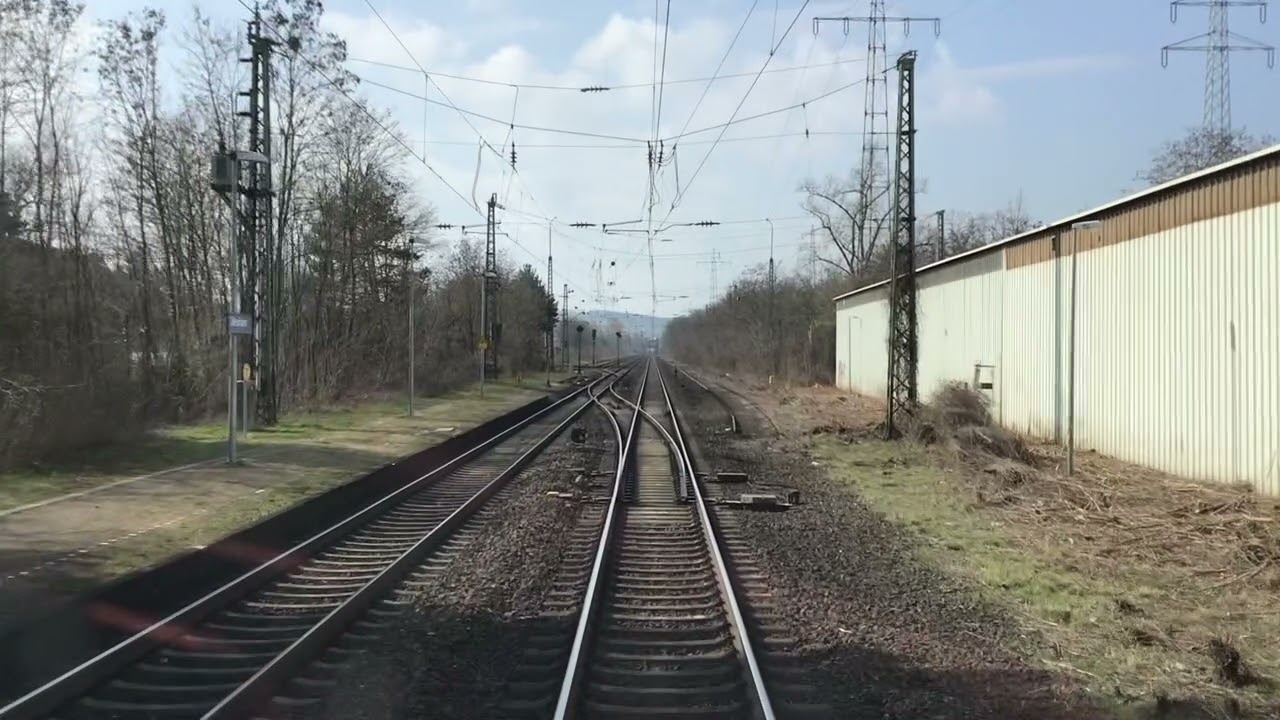 Führerstandsmitfahrt: Mainz - Bingen (Linke Rheinstrecke)