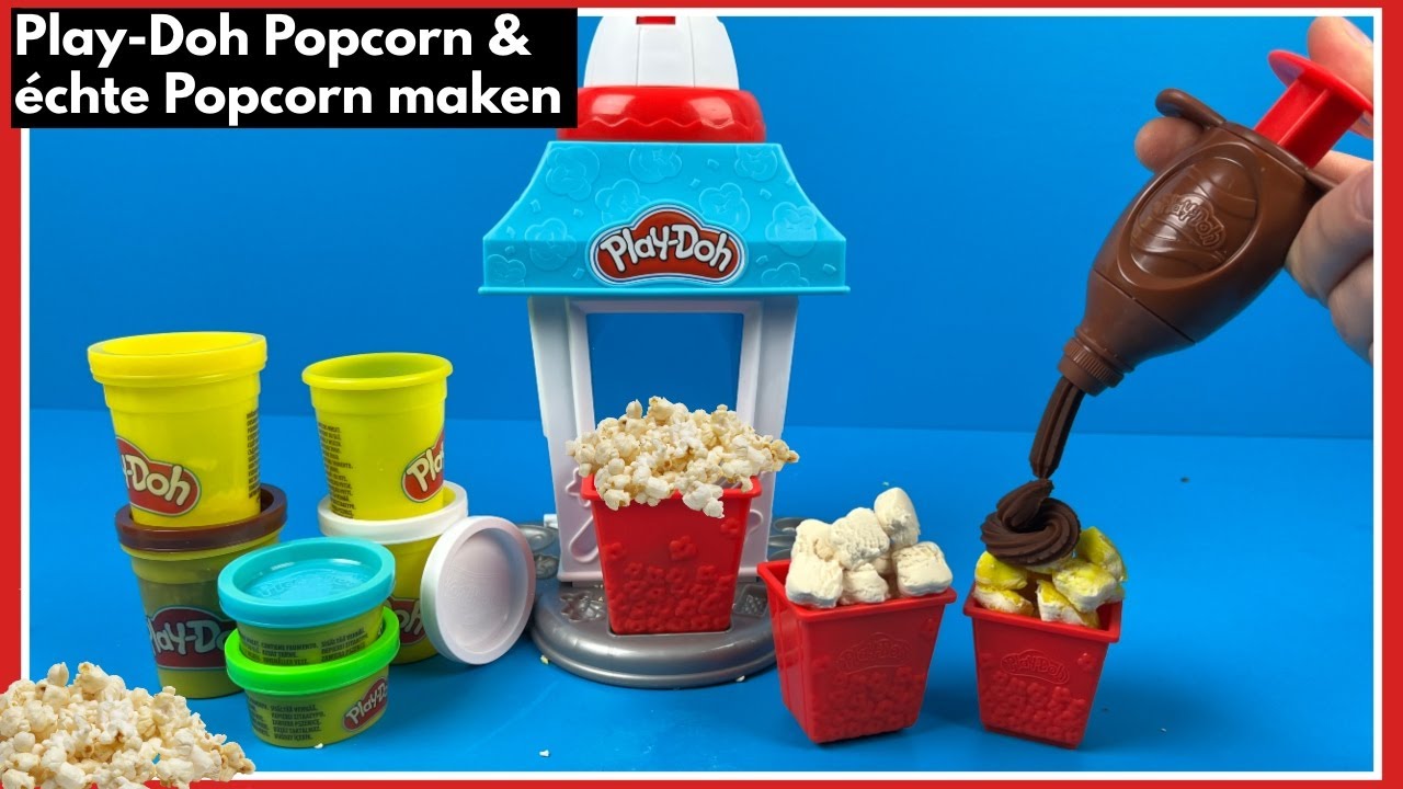 Play Doh Popcorn maken 