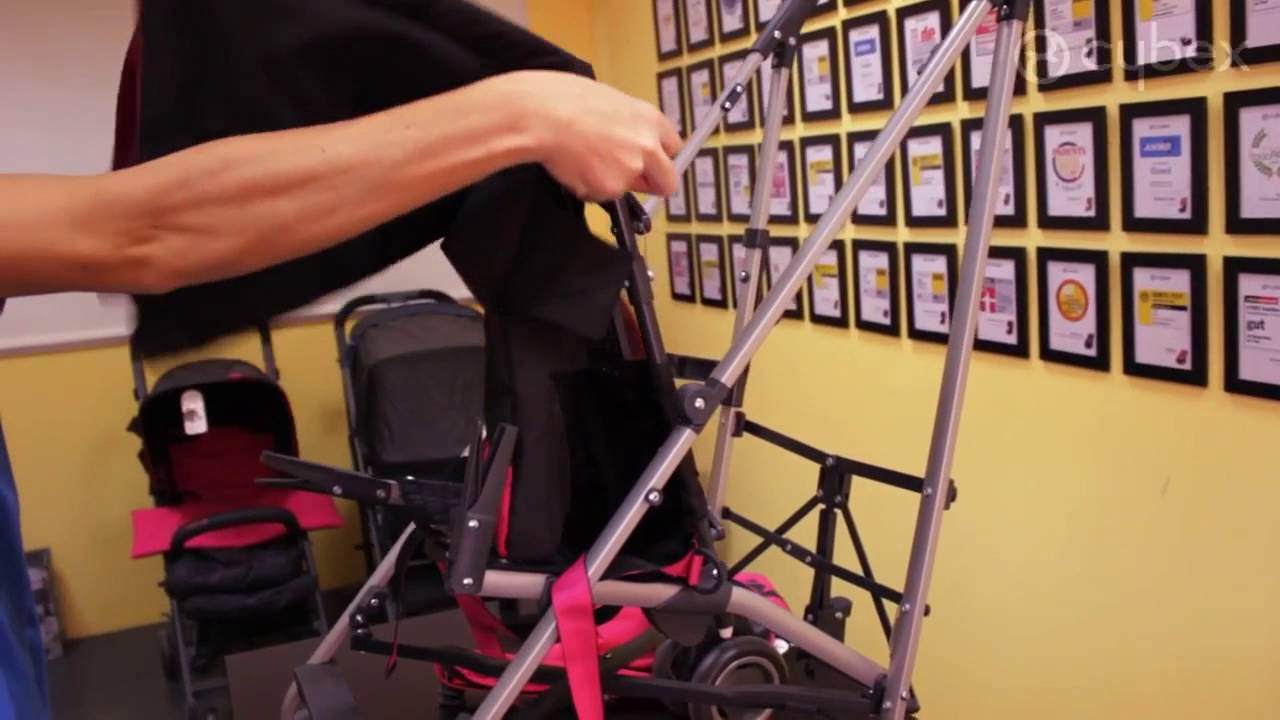CYBEX cambiar funda silla de paseo (ONYX)