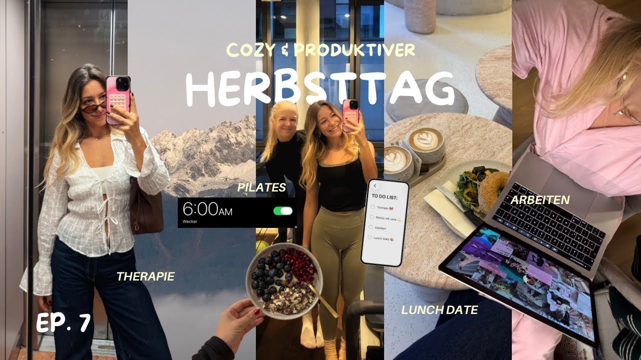 Cozy & Produktive Herbsttage 🍂 // typischer Vanessa Innsbruck Vlog mir viel Girls Talk 🌟