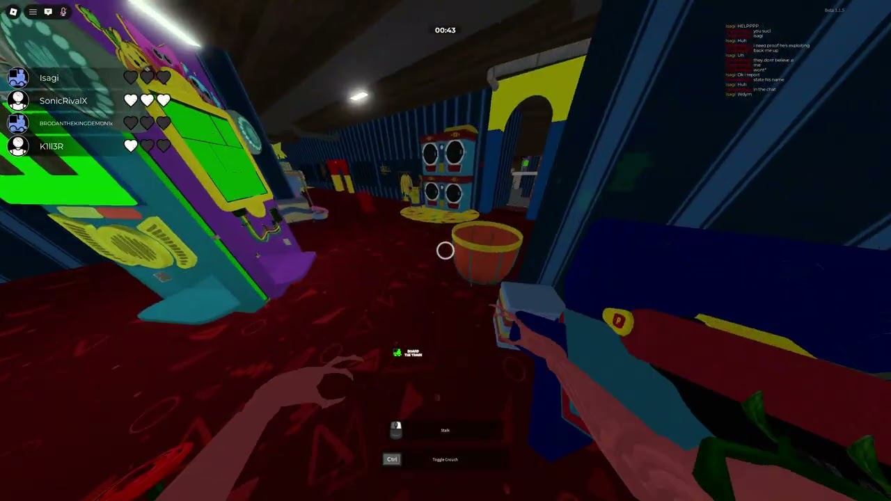 Some dude exploits in playbreak