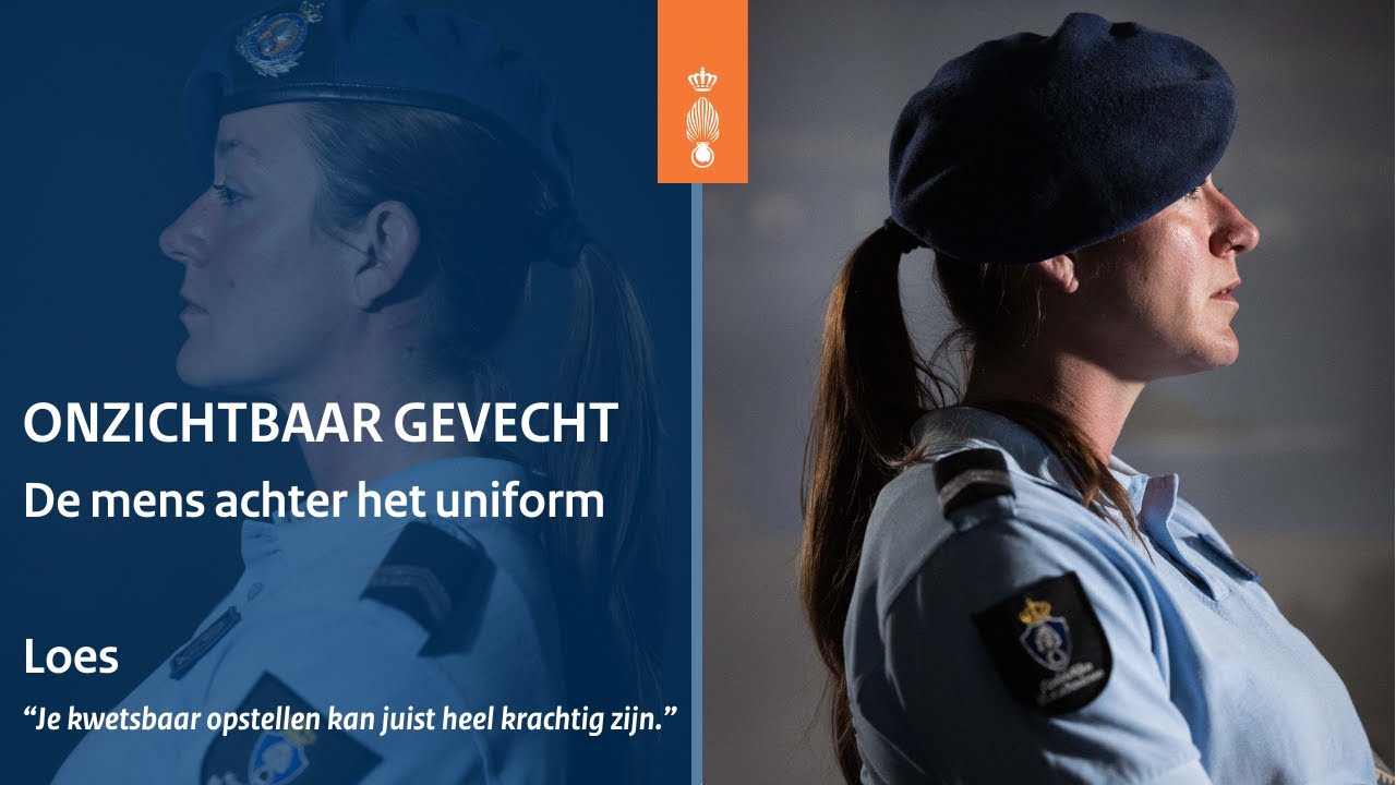 ONZICHTBAAR GEVECHT van HONDENGELEIDER LOES: de mens achter het uniform