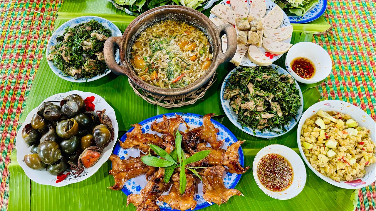 '' Lai Rai '' Chuột Đồng Xào Lá Cách | Cá Cơm Kho Cà Chua | TQMT #366