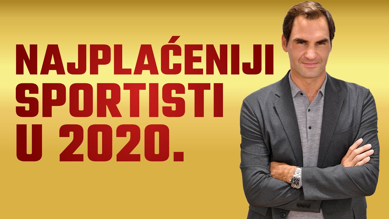 NAJPLAĆENIJI SPORTISTI U 2020 | TOP LISTA | Meridian Sport TV