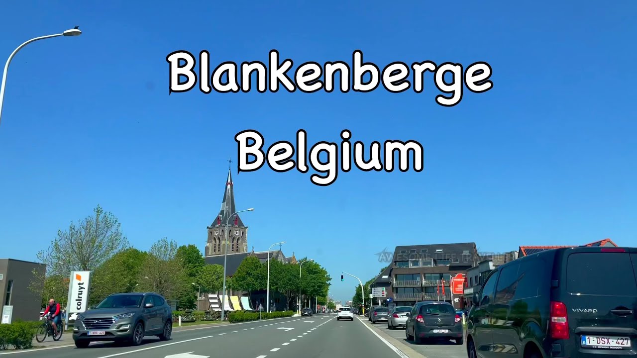 Belgium, Blankenberge Walking Tour 4KHDR