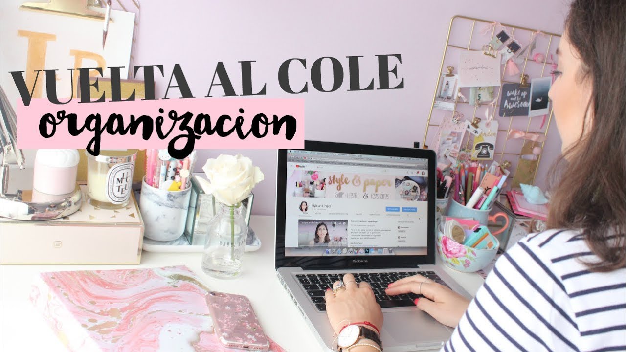Organización para la vuelta al cole, agendas y planners | styleandpaper