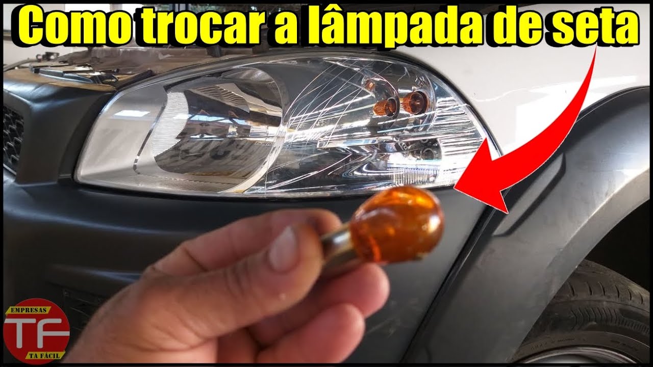 Como trocar a lâmpada de seta do Fiat Palio , Punto e Siena