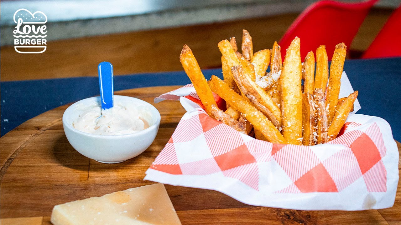 BATATA FRITA crocantes com QUEIJO | irresistíveis