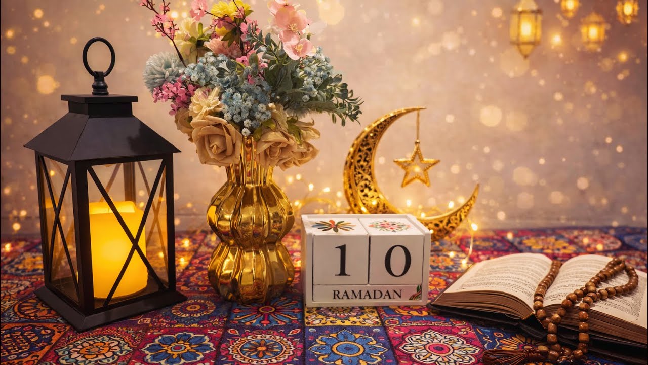 رمضان نور بيوتنا 🌙وهينور قلوبنا 💞بفضل الله 🤲🏻