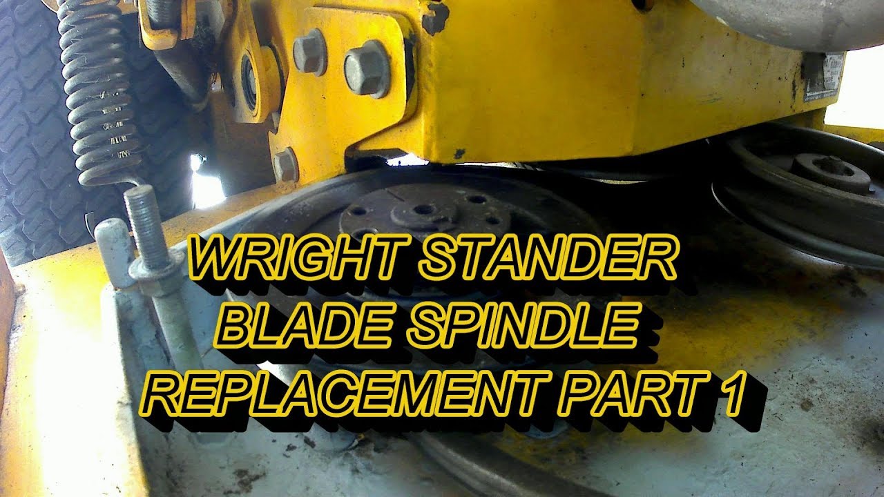 Замена шпинделя пилы WRIGHT STANDER, часть 1