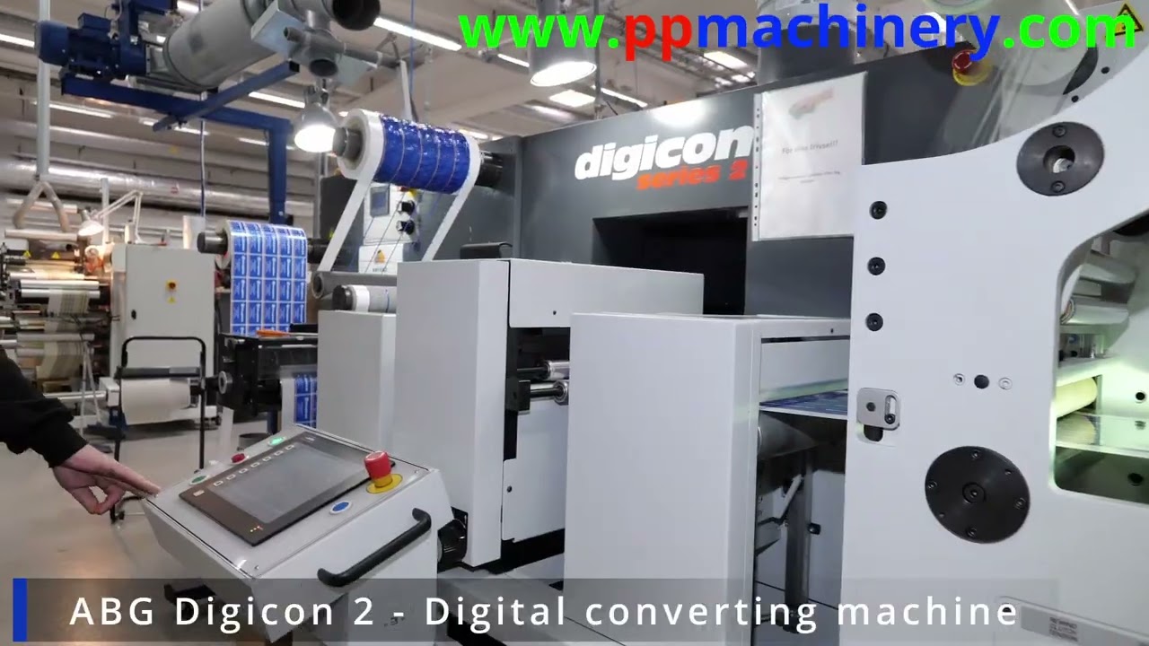 ABG Digicon Series 2 from 2012 digital converting machine #ppmachinery