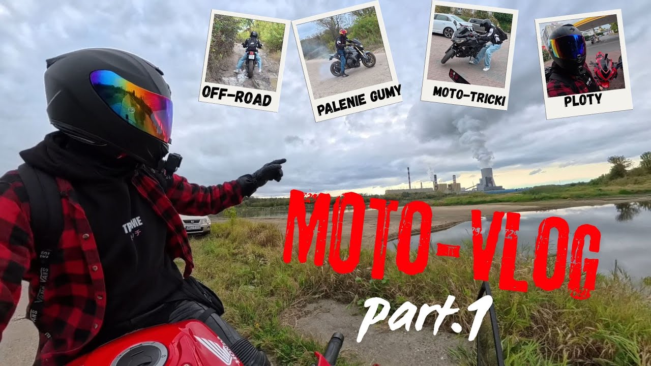 Dobrze że to nagrałem bo nikt by mi nie uwierzył... czyli Moto-Vlog z Ekipą #8  part. 1