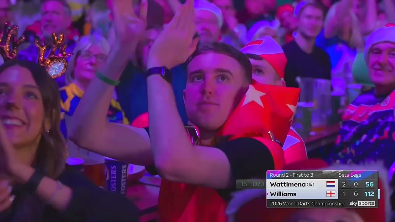 JERMAINE WATTIMENA VS SCOTT WILLIAMS HIGHLIGHTS 2026 WORLD DARTS CHAMPIONSHIP