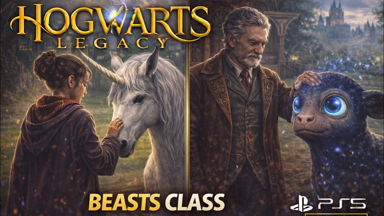 Hogwarts Legacy Walkthrough Part 9 — Beasts Class | PS5 4K
