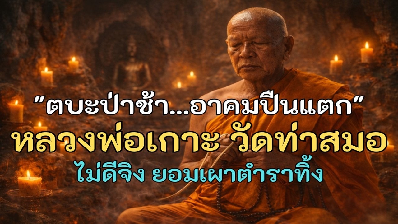 เมตตาแรง มหาอุดดุ! หลวงพ่อเกาะ วัดท่าสมอ เจ้าตำรับนะหน้าทอง&ตะกรุดปืนแตก พลิกชีวิตรอดตายปาฏิหาริย์