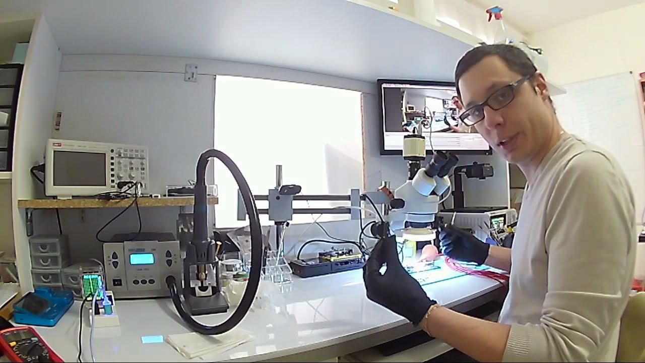 Réparation d'un iPhone X en court circuit :)