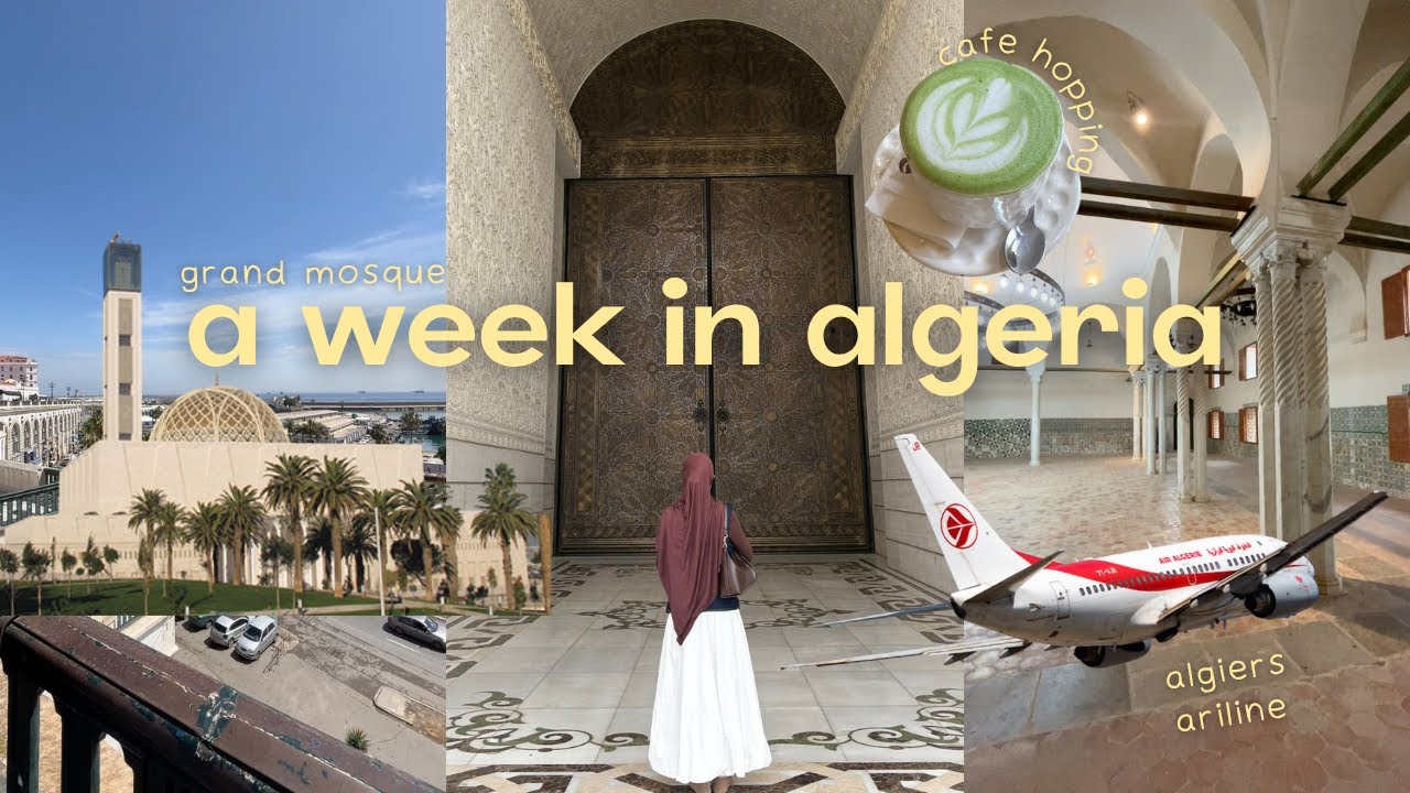 a week in ALGERIA 🐚 la casbah, cafes & beach trips (spring vlog)