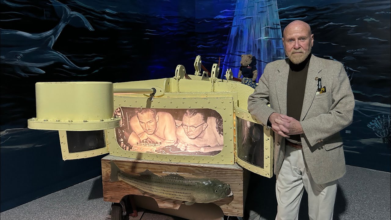 Submersible at the Mathews Museum a 4,700 pound mini sub!  