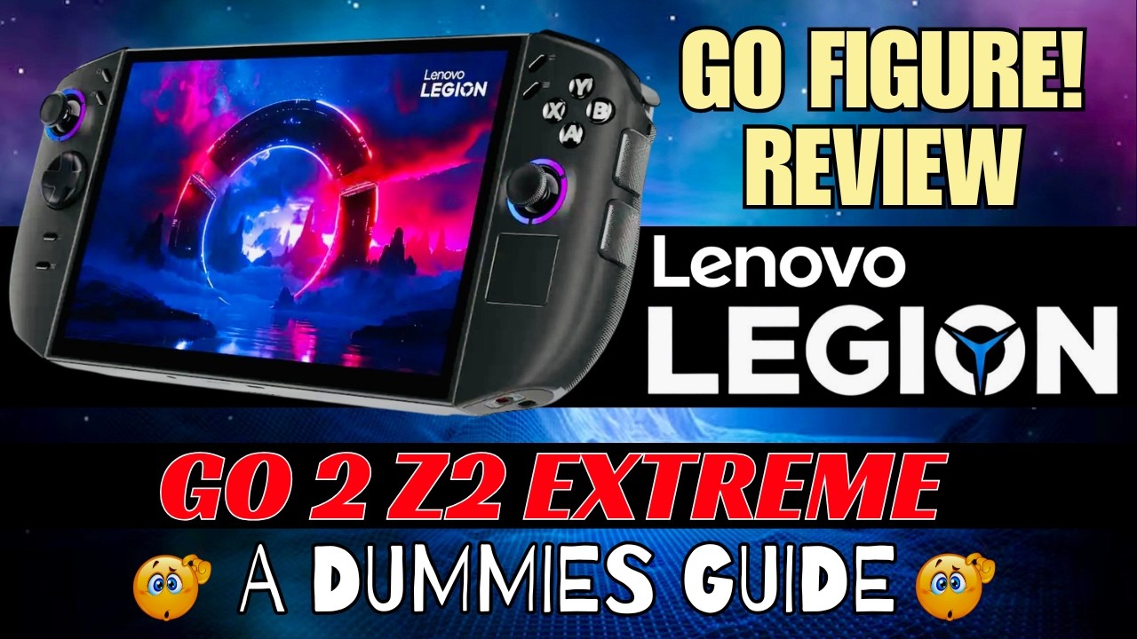 LENOVO LEGION GO 2 Z2 EXTREME HANDHELD GAMING PC UNBOXING AND REVIEW