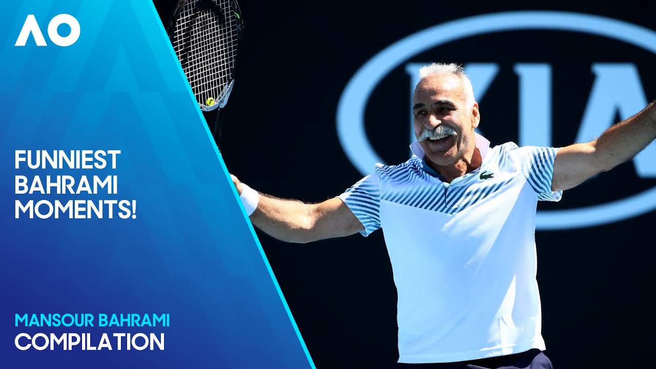 Mansour Bahrami's Funniest Moments! | Australian Open