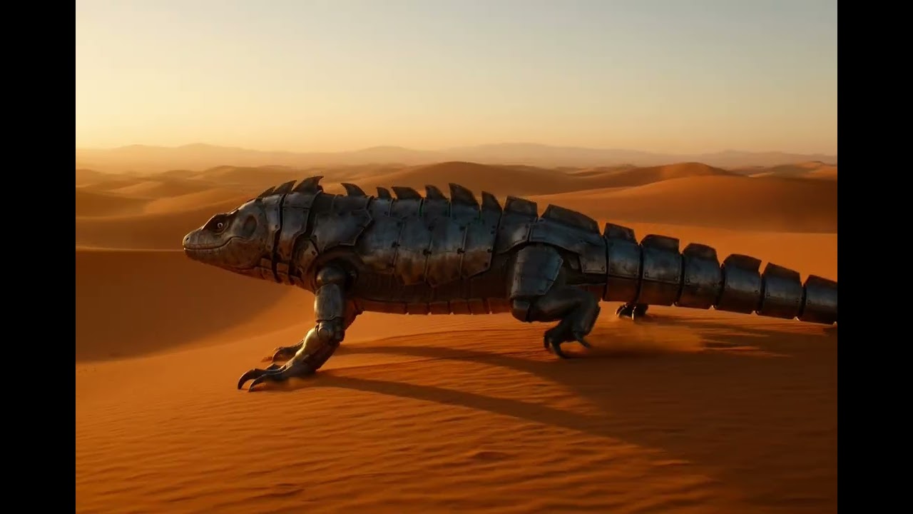 What If Giant Mech Animals Ruled the Desert?